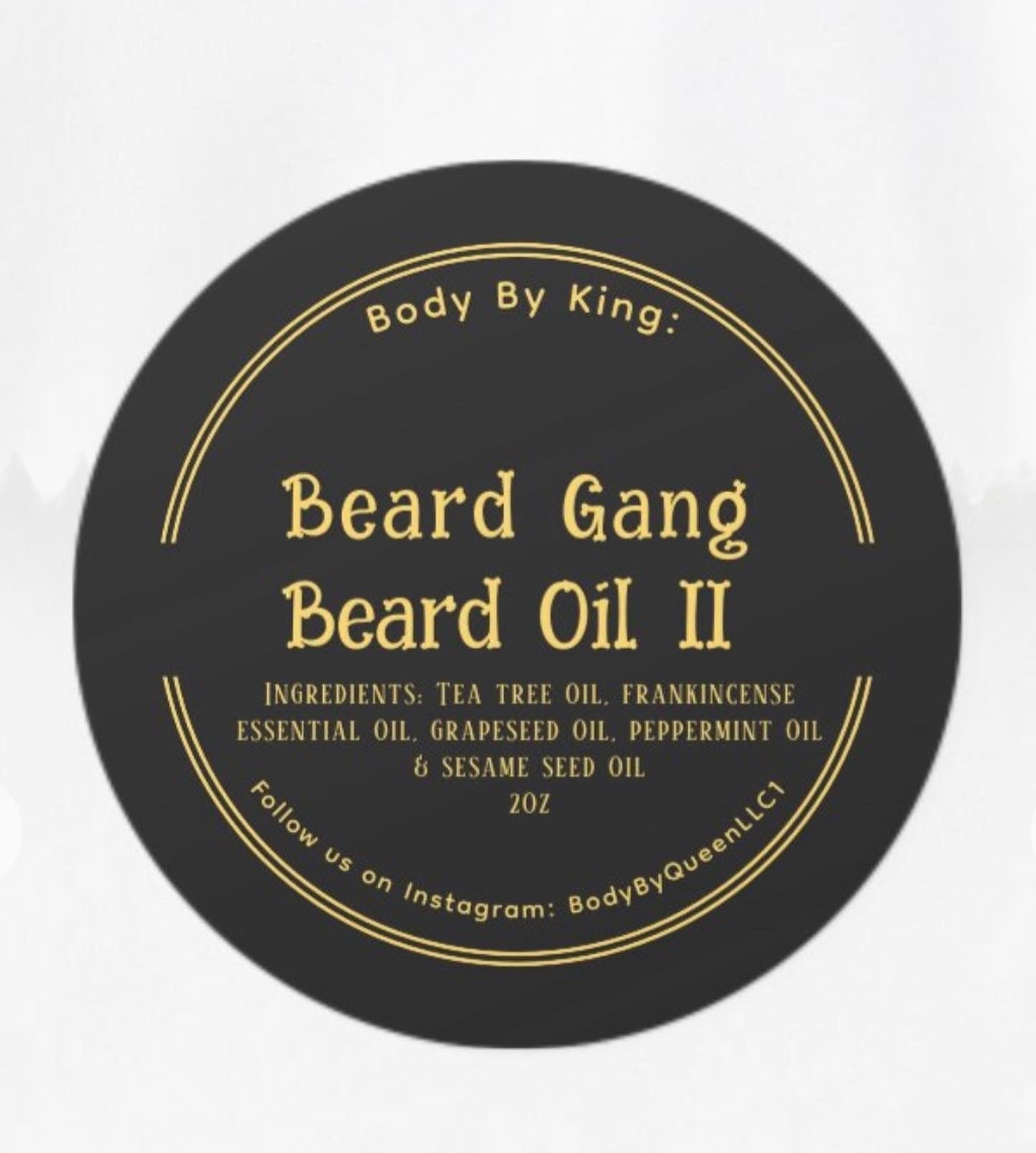 'Beard Gang Beard Oil II' 2.5 oz